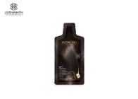 Szybki jasnobrązowy szampon do włosów, szampon Sachets Mild Formula do farbowania włosów