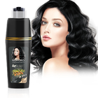 400ml Magiczny szampon przyciemniający kolor do włosów siwych do czarnych