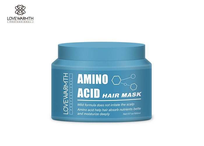 Łagodna formuła aminokwasowa maseczka do włosów 500g Odporne na uszkodzenia naprawcze włosy wchłaniają składniki odżywcze