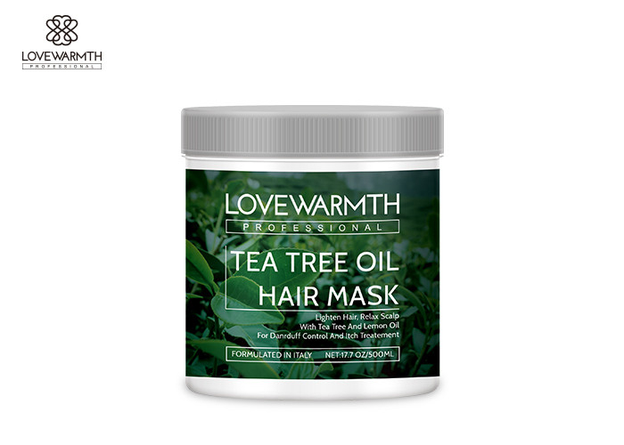 Olejek z drzewa herbacianego Relaksująca maska ​​do włosów ze skóry głowy do łupieżu / leczenia swędzenia