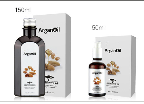 Czysty naturalny marokański olej arganowy do włosów suchych nawilżających Odżywczy